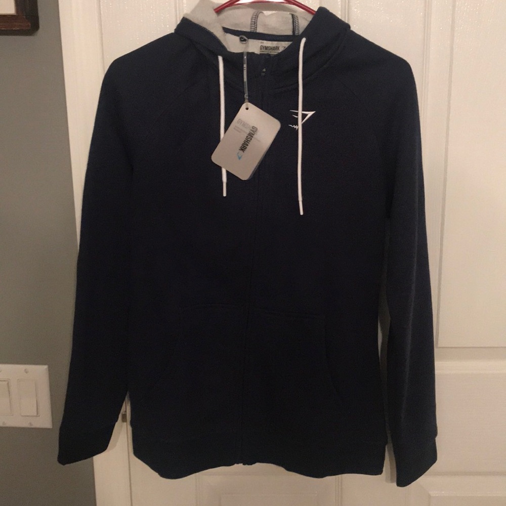 Brand new with tags Gymshark Zip up hoodie